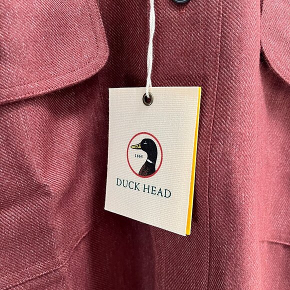 Duck Head Performance Flannel Men's Button Down Shirt Wicking Medium New - Picture 3 of 7